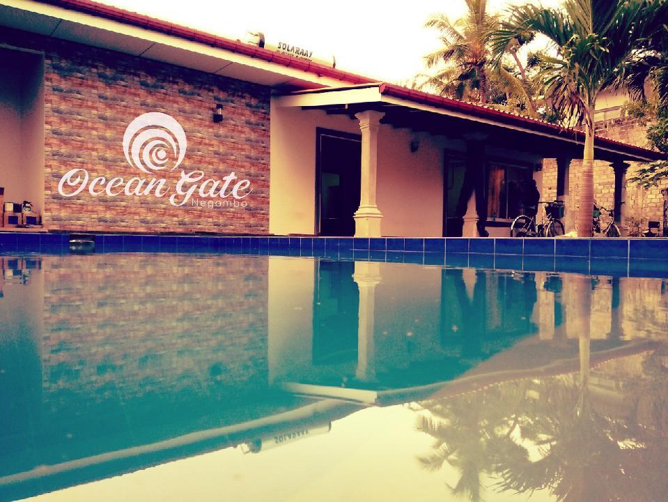 Ocean Gate Negombo Bed and Breakfast Esterno foto